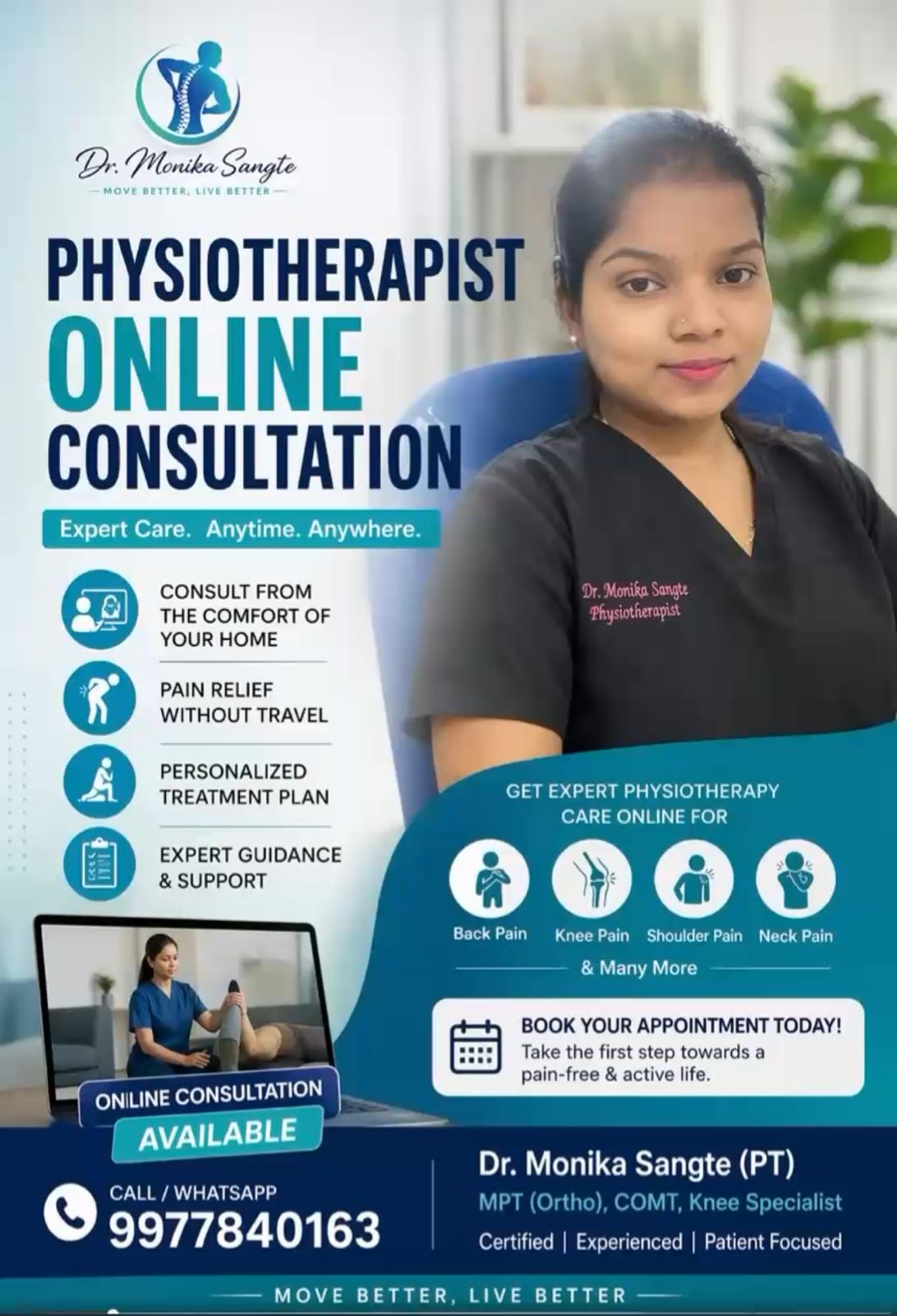 Dr. Monika Sangte - Physiotherapist